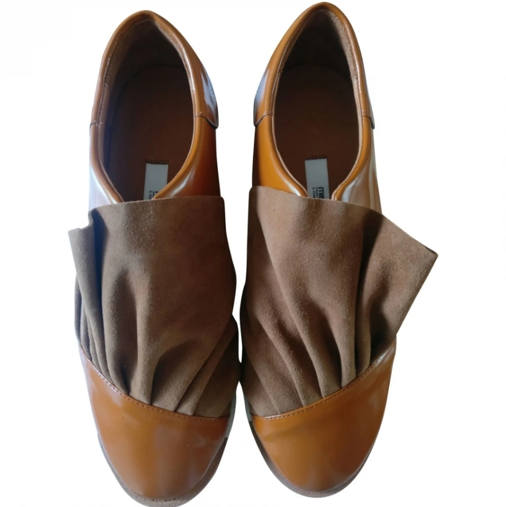 Miista Genuine Leather and Suede Shoes Made In Spain New In Box